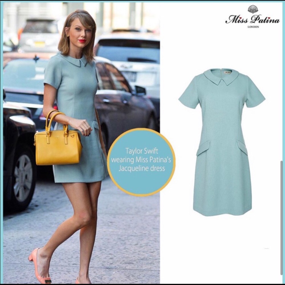 Taylor Swift’s Miss Patina Jacqueline Dress in Pink